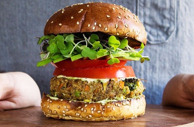 A Quinoa Veggie Burger That's Even Better Than The Real Thing
