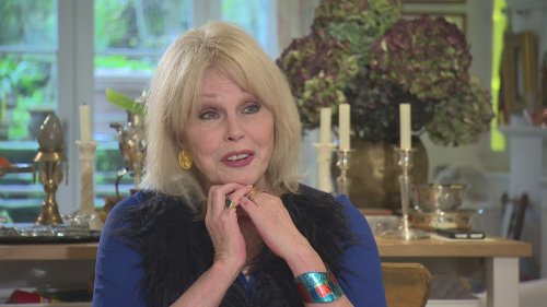 Ab Fab star Joanna Lumley made Dame by The Queen
