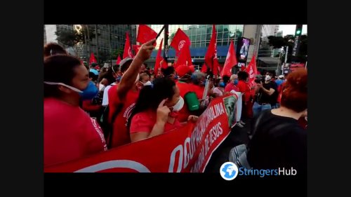 Tens Of Thousands Of Brazilians March In Sao Paulo, Brazil - Flipboard