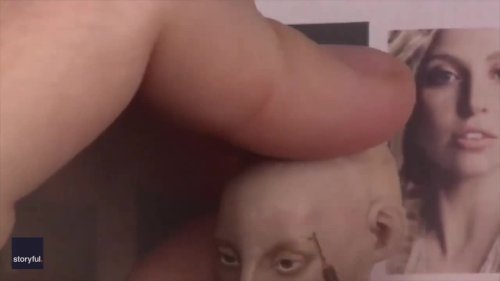 Artist Creates Incredibly Detailed Miniature Sculpture of Lady Gaga