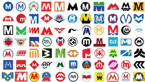 How 77 Metro Agencies Design the Letter 'M'