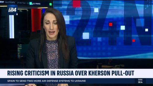 Rising criticism in Russia over Kherson pull-out