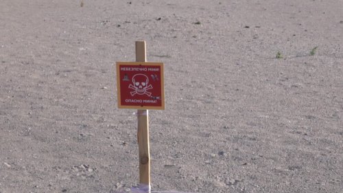 Odesa's mine-filled beaches pose threat to civilians