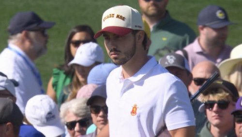 Urine trouble: Outrage as José Luis Ballester pees in a creek at the Masters 