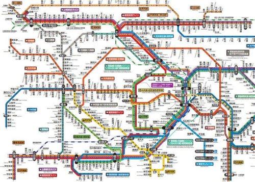 Deciphering Tokyo's Rail System