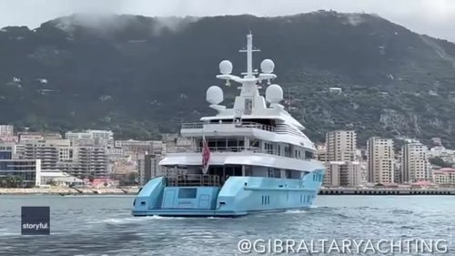 Authorities in Gibraltar Seize Super Yacht Owned by Russian Billionaire