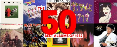 What was the best album of 1982?