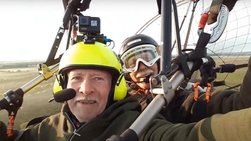 Dad Gets The Gift Of Power Paramotoring