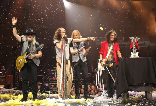 Aerosmith postpones more tour dates due to Steven Tyler's fractured larynx 