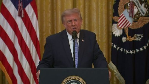 Trump demands TV networks lose licenses after refusing to air his speech