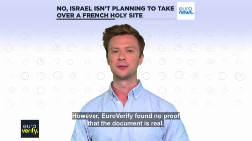 No, Israel isn't planning to take over a French holy site