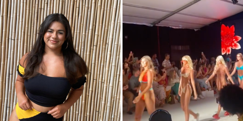 This Woman Went Viral For Walking In Miami Swim Week & She's Not Even A Model