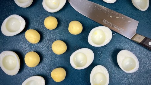 The TikTok Hard-Boiled Egg Slicing Hack Is Everything It's Cracked Up To Be