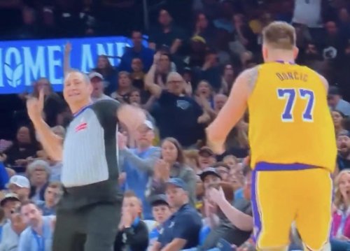 Luka Doncic's ejection sparks debate after tense fan exchange