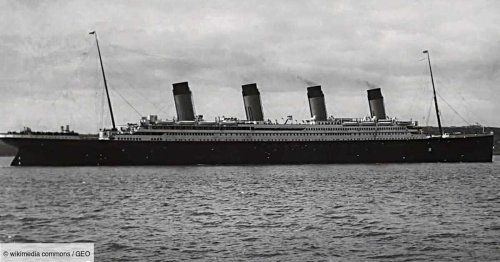 Le naufrage du Titanic le 14 avril 1912