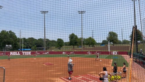 Alabama Softball NCAA Regionals Practice Footage