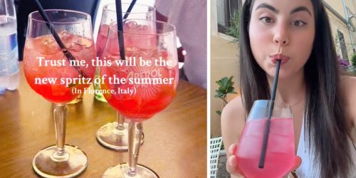 The Sarti Spritz Is Europe's Popular Hot Pink Summer Drink