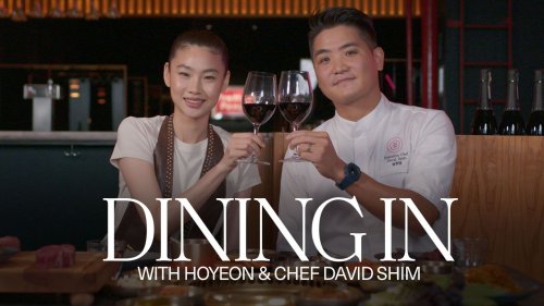 Hoyeon Experiences Korean Barbecue in New York City | Dining In | ELLE