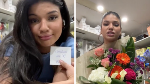 Cette fleuriste montréalaise partage les notes de ses clients et devient virale 