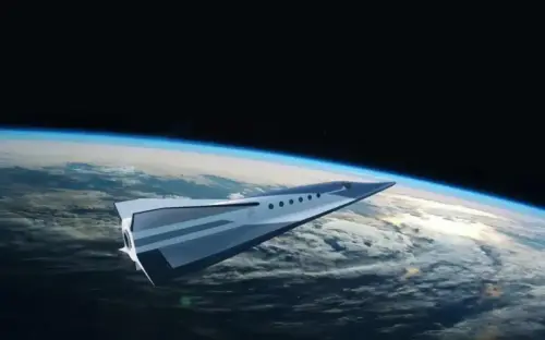 Winged rocket that can fly from New York to Beijing in just one hour