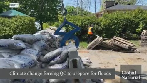 Climate change forcing Quebec to prepare for floods