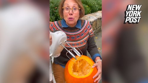 Grandma goes viral on TikTok with surprising pumpkin-carving hack