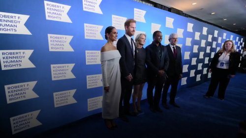 Prince Harry and Meghan honoured for racial justice work at New York gala