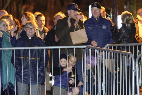 Biden, family attend Christmas tree lighting on Nantucket