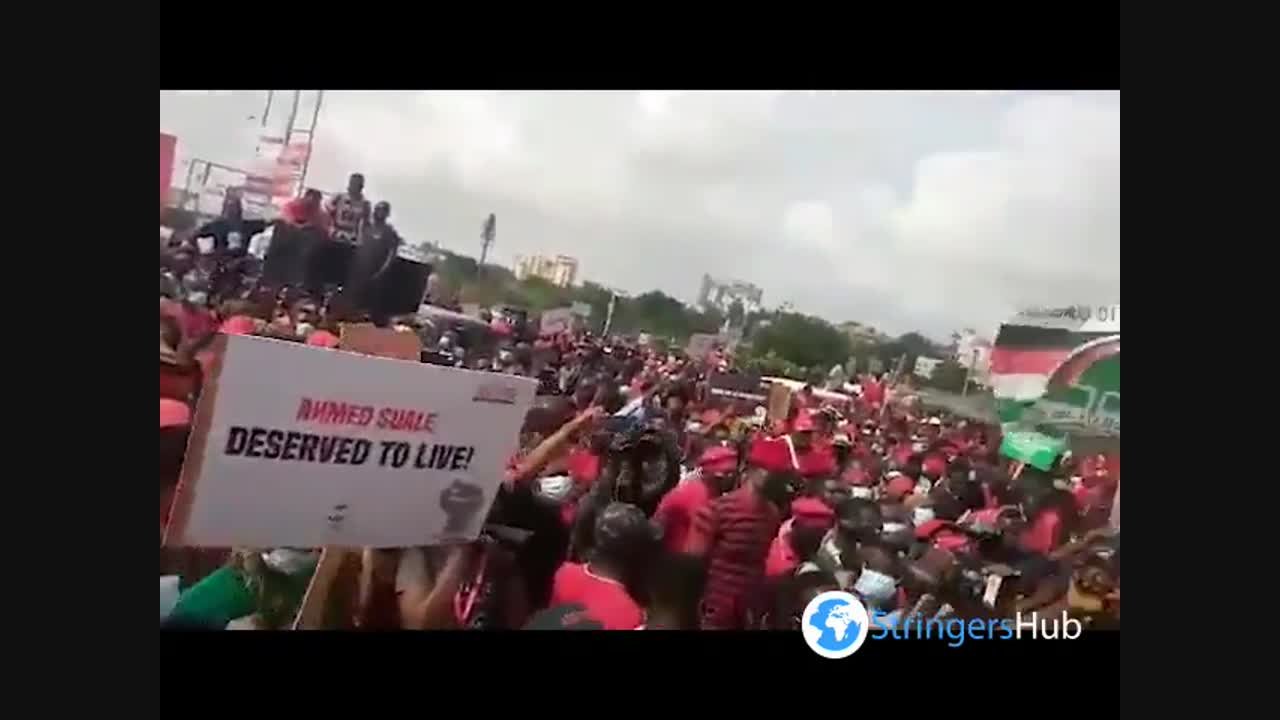 NDC hits streets with ‘March for Justice’ in Accra, Ghana
