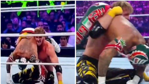 Logan Paul saved Rey Mysterio from a botched move that could've been a disaster