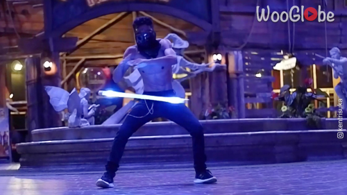 'Indonesian Artist STUNS the World with Flawless Leviwand Dancing Act'