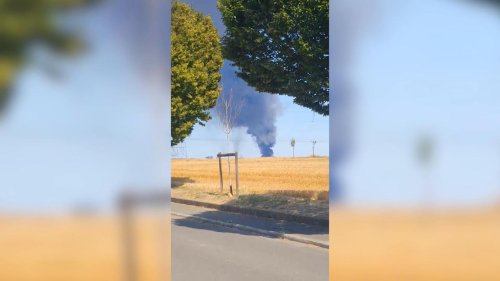 France: Large fire breaks out near France's Charles de Gaulle Airport, closes 2 runways.