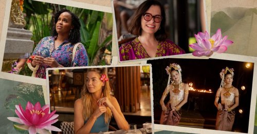 Vacation Glow, Orchid Lips—White Lotus Beauty Trends Ruling Summer