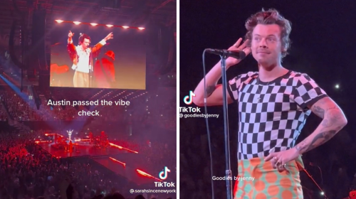 Harry Styles' Austin Fans Are Going Silent At His 'Leave America' Lyric 