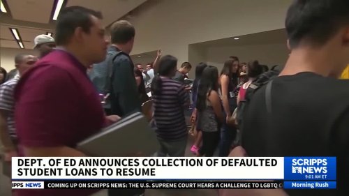 Student loans in default to be referred to debt collection, Education Department says