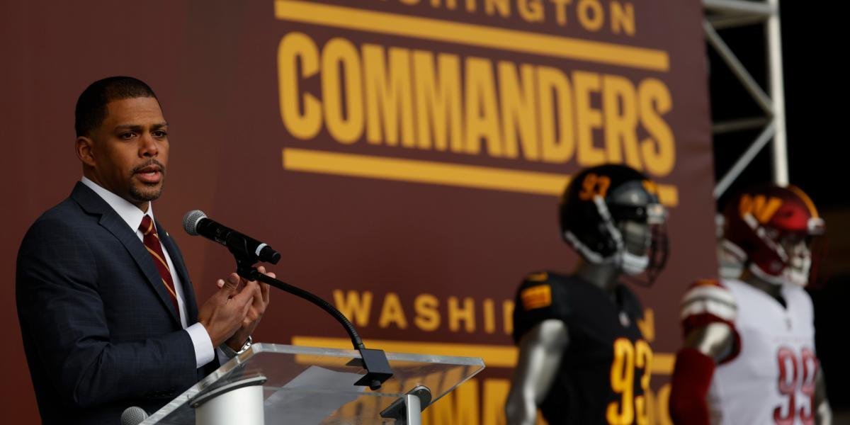 Washington Football Team renamed the Commanders