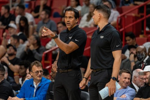 Erik Spoelstra's Heat coaching staff made up of several former Miami stars