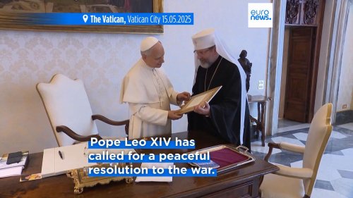 Pope Leo XIV offers to host Ukraine-Russia peace talks at the Vatican