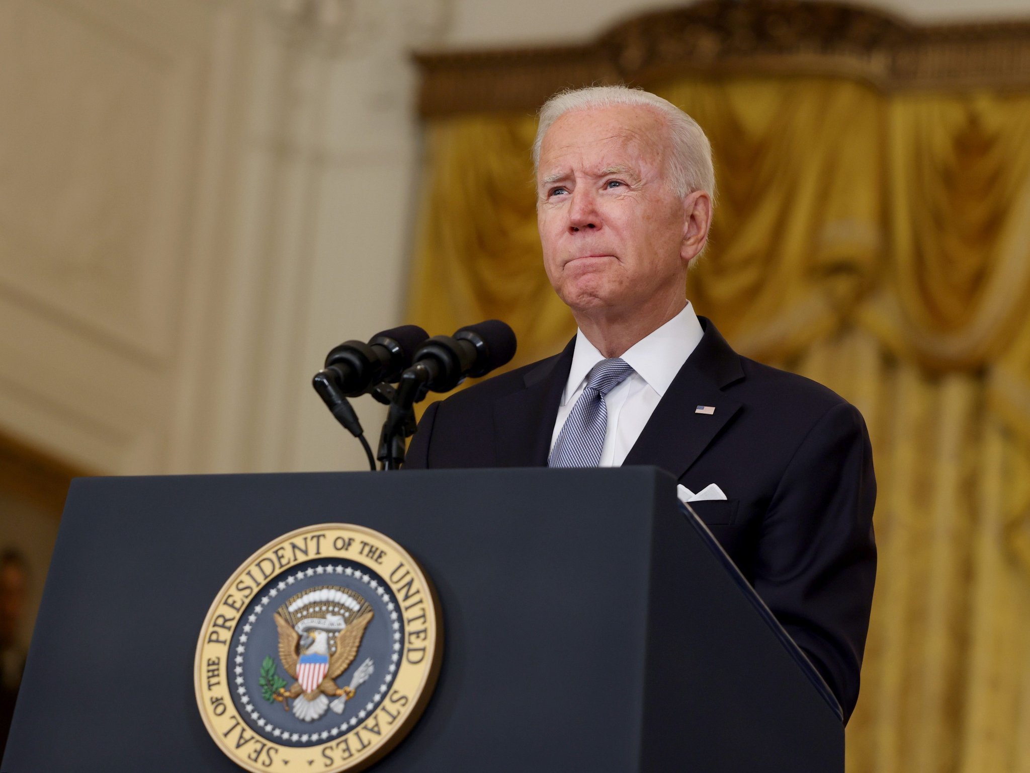 Biden says he's 'sick and tired' of the wealthiest not paying their fair share in taxes: 'It's time for it to change'