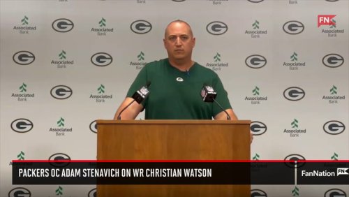 Packers OC Adam Stenavich on WR Christian Watson