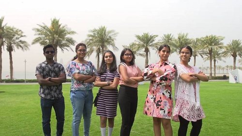 Meet the teenagers making upcycling fashionable in Qatar