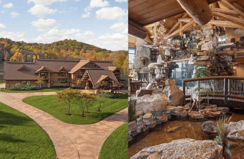 The Internet can't stop comparing Tony Stewart’s mansion to a Bass Pro Shop