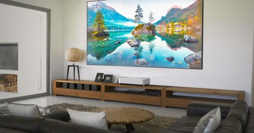 Epson gets real close to the wall with super-UST laser projector
