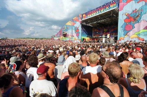 What was the wildest thing that happened at Woodstock 99?