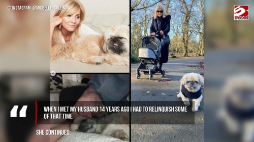 EastEnders star Michelle Collins announces death of her beloved dog