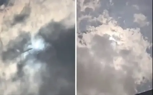 UFO spotted over Texas during solar eclipse as video evidence surfaces