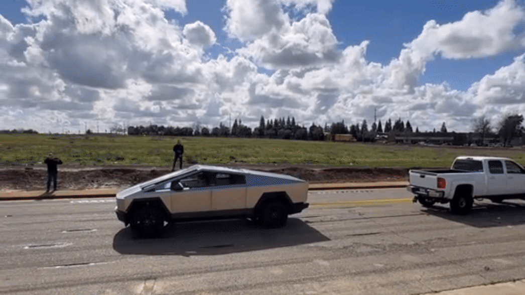 Cybertruck Goes Head-To-Head With A Silverado And It’s Not Even Close