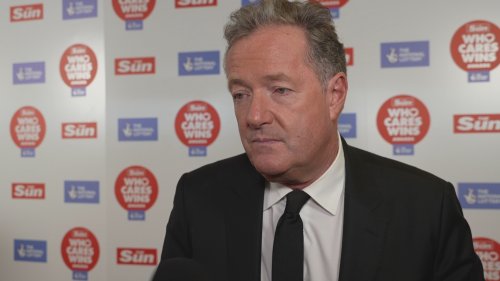 Piers Morgan says Russell Brand is 'entitled to due process'