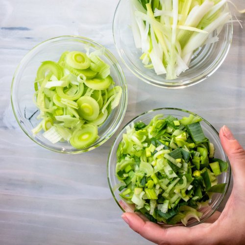 3 Ways to Cut Leeks: Here is how it's done!