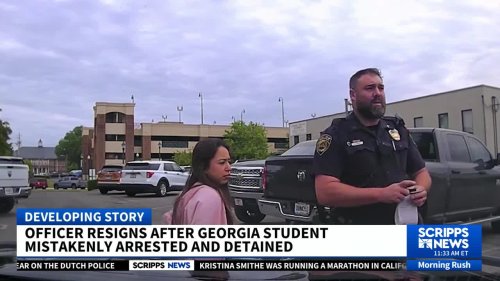 Officer resigns following mistaken traffic stop that landed woman in ...